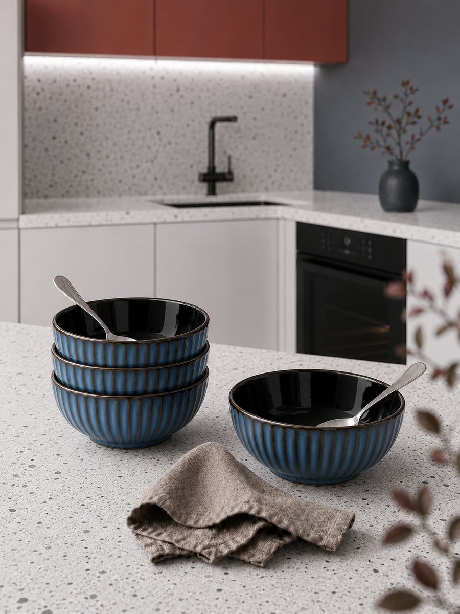 Миска MÜGE Ostita Blue Black
