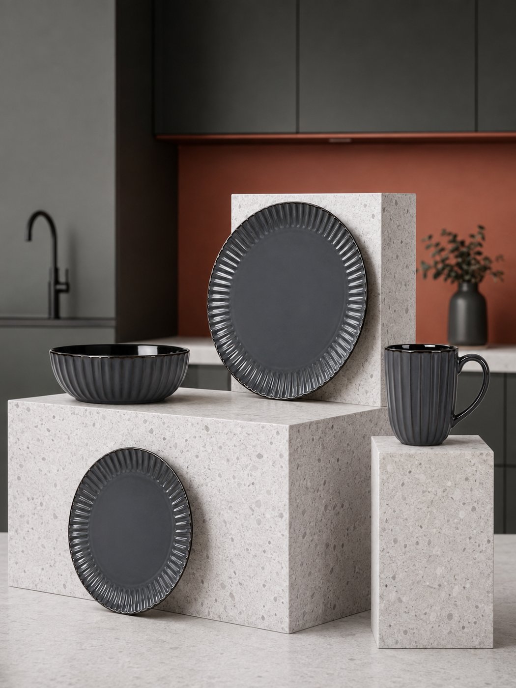 MÜGE Ostita Grey Black - сцена 10