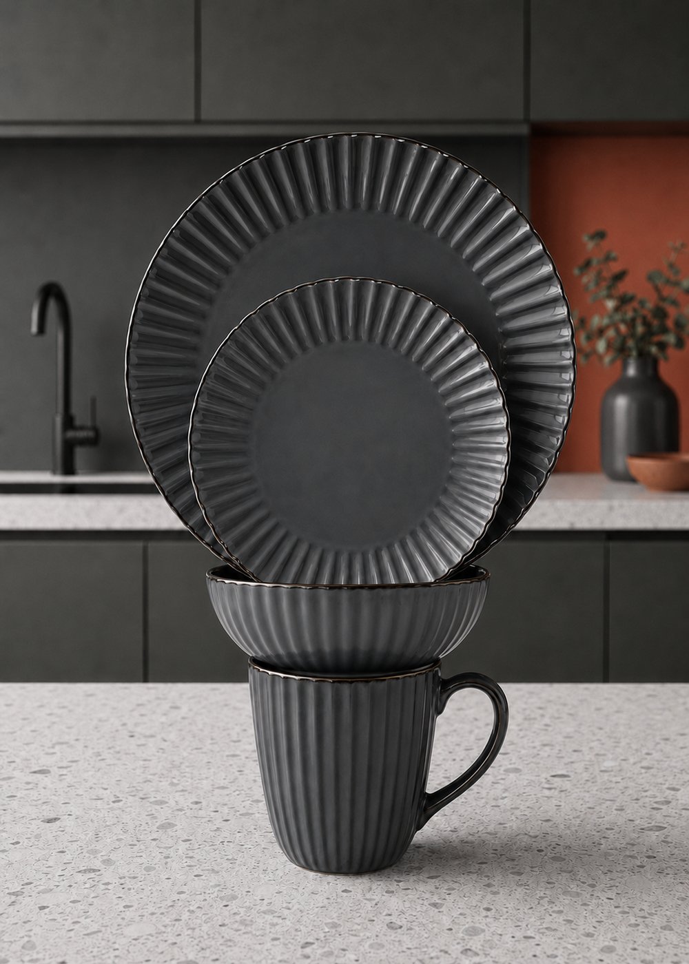MÜGE Ostita Grey Black - сцена 4
