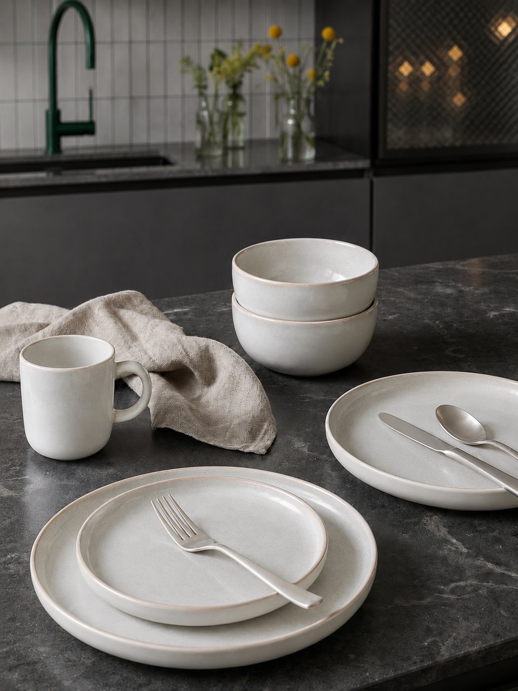 MÜGE Oula Cream White - сцена 1