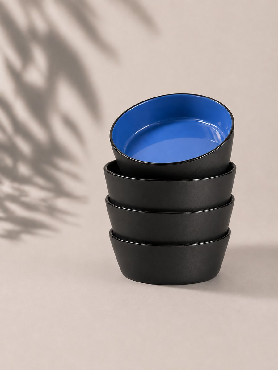 MÜGE Oula Matte Blue bowl